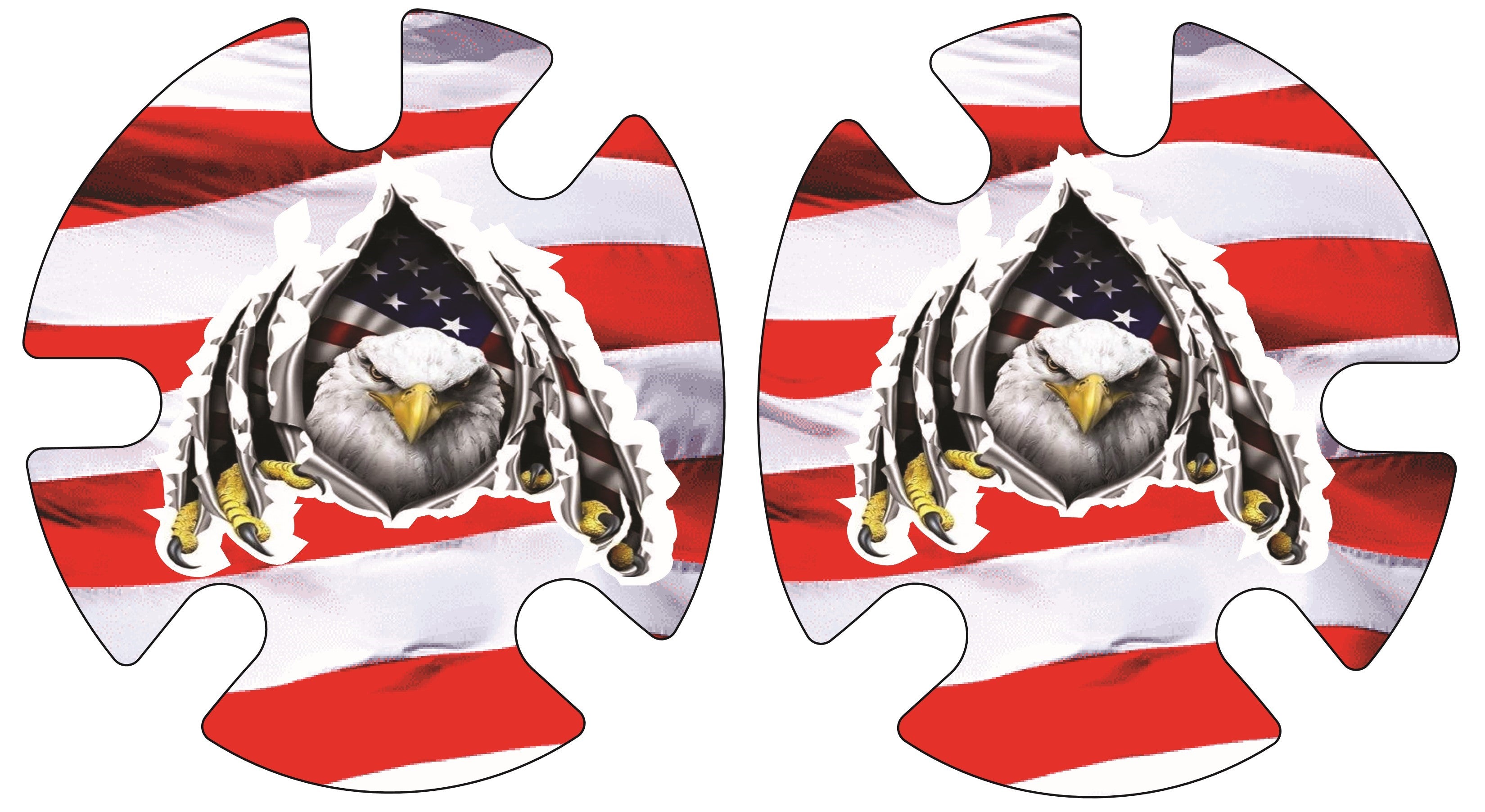 America Eagle:  Wrestling Headgear Decals, Wraps by 4Time All American