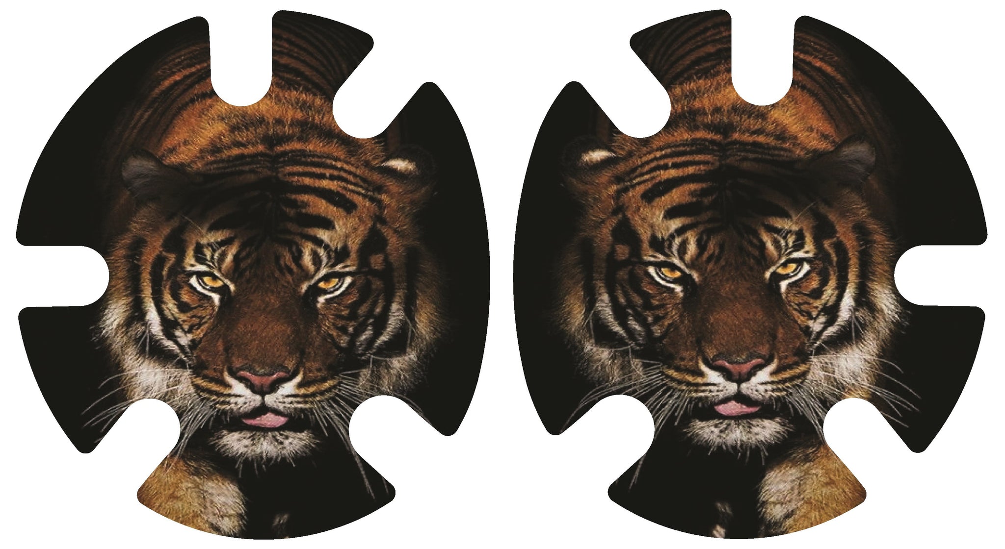 Tiger:  Wrestling Headgear Decals, Wraps by 4Time All American