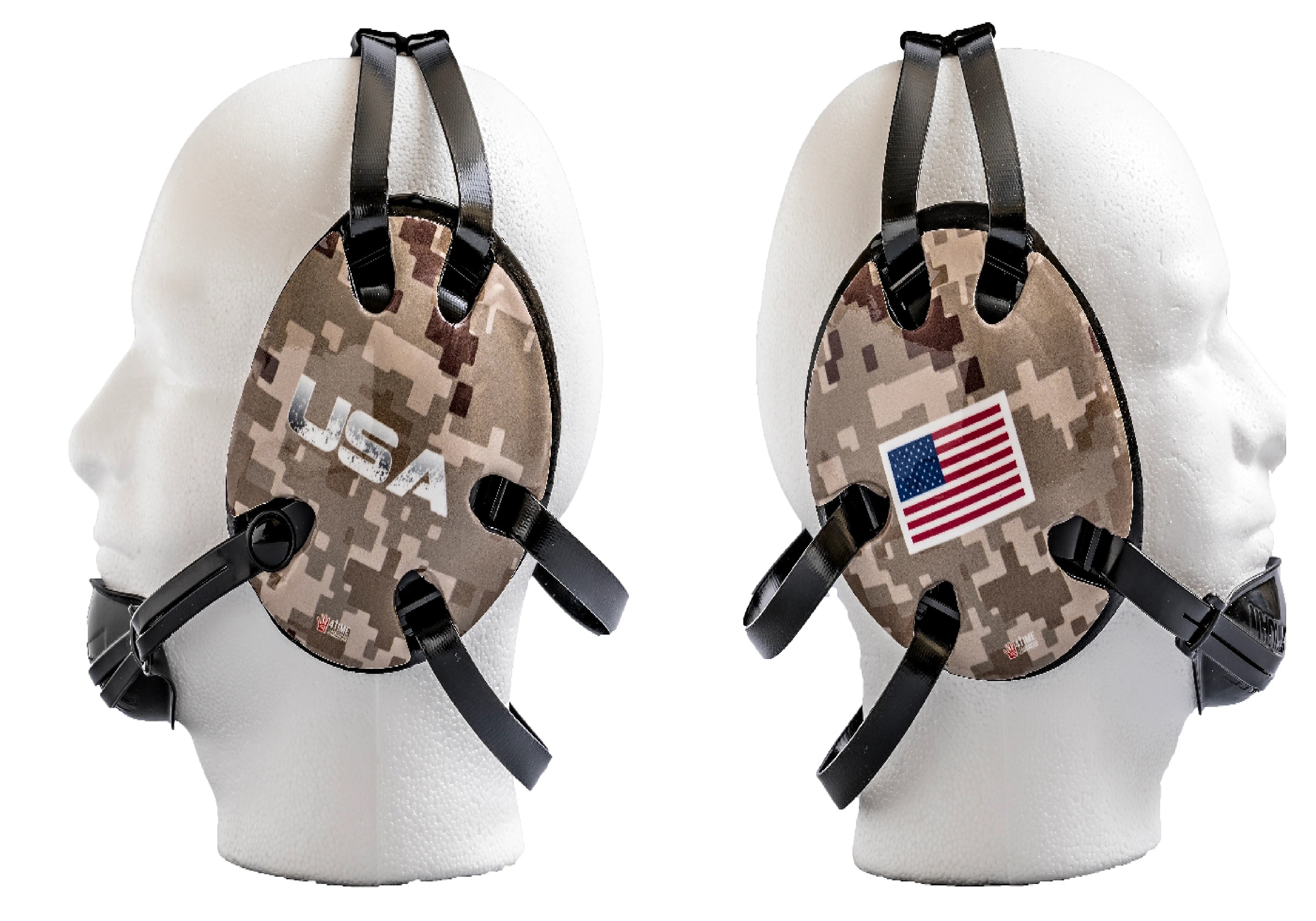 Desert Camo USA Wrestling Headgear