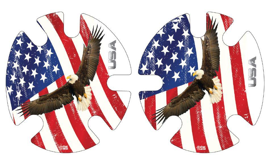Eagle and Flag: Wrestling Headgear Decals Wraps by 4Time All American …