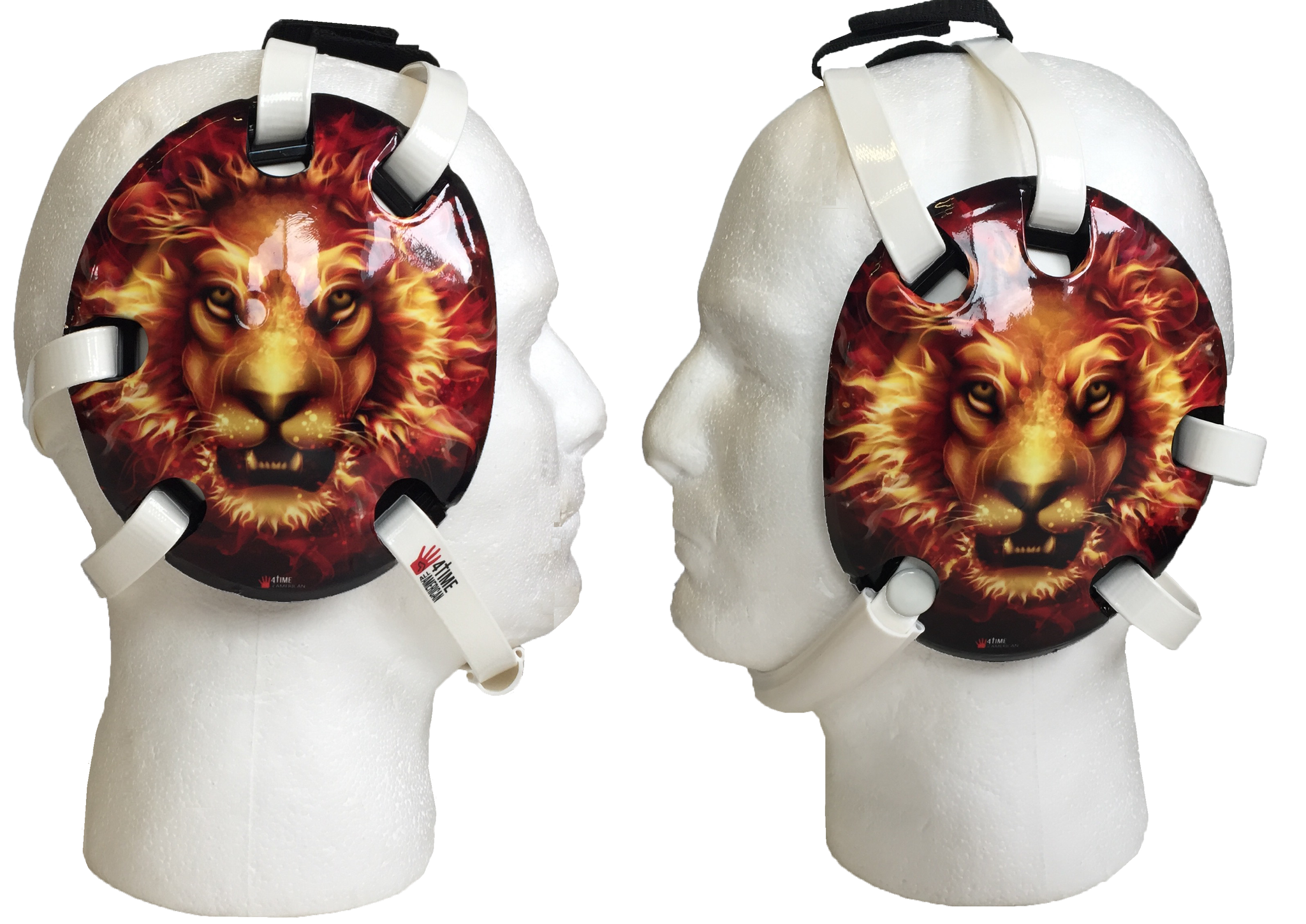 Fire Lion Wrestling Headgear
